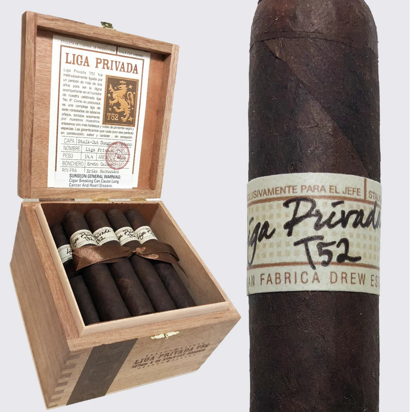 Liga Privada Robusto T52