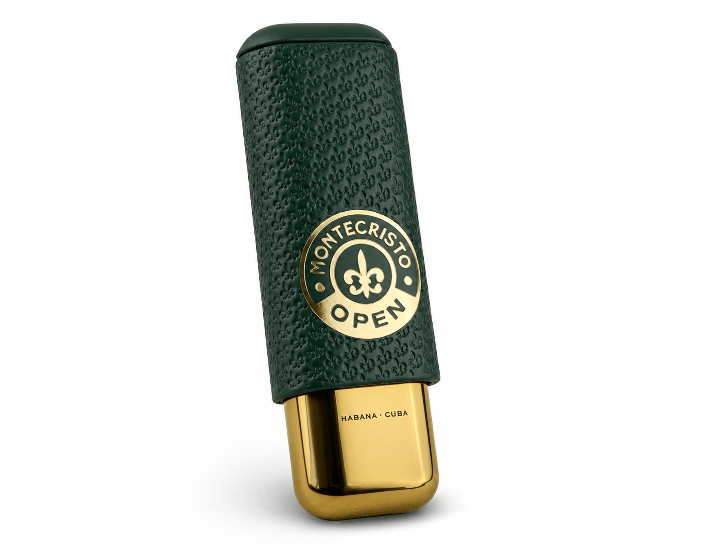 Montecristo Open Leather & Metal Cigar Pouch for 2 cigars available in canada