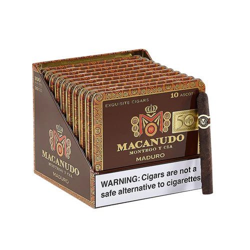Macanudo Maduro Ascots vailable in canada