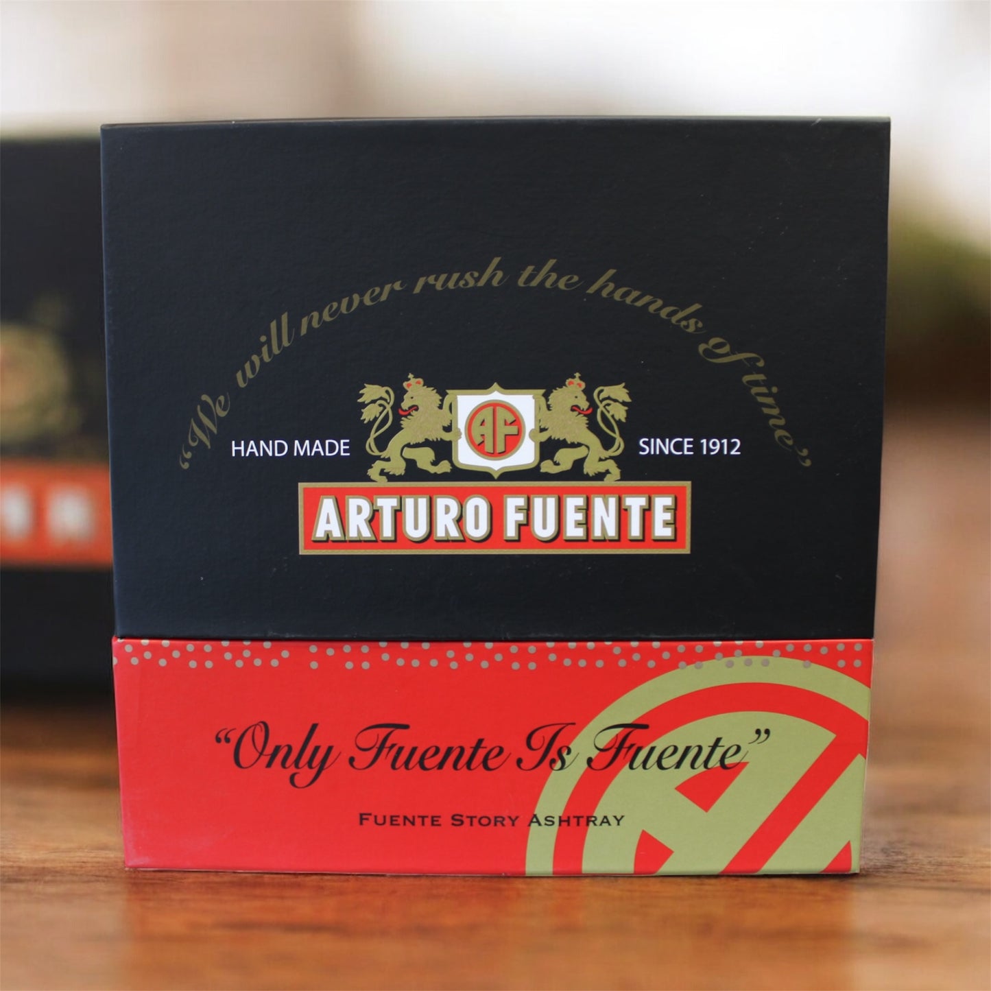 Arturo Fuente Round Ashtray Red
