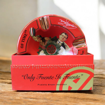 Arturo Fuente Round Ashtray Red