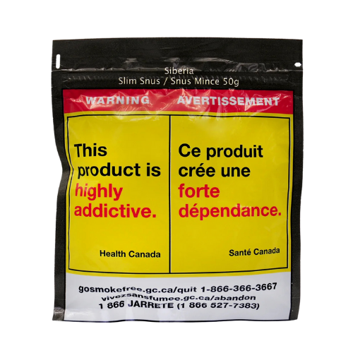 Siberia Slim Snus 50g XL