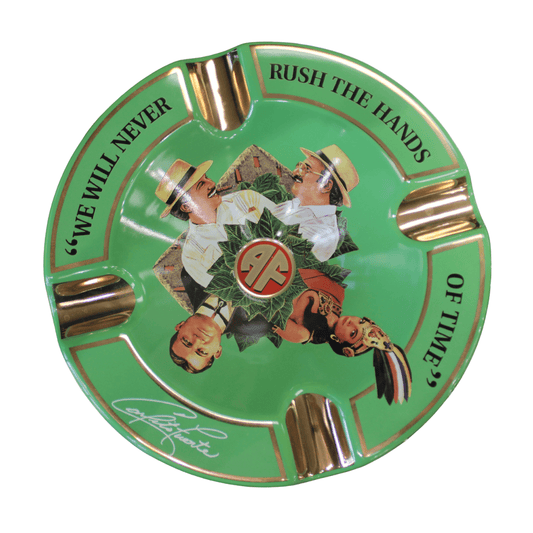 #cigar# - #Hemingway Cigars#Arturo Fuente Round Ashtray GreenHemingway CigarsArturo Fuente Round Ashtray Green